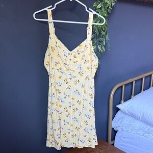 Old Navy Floral Yellow Sundress